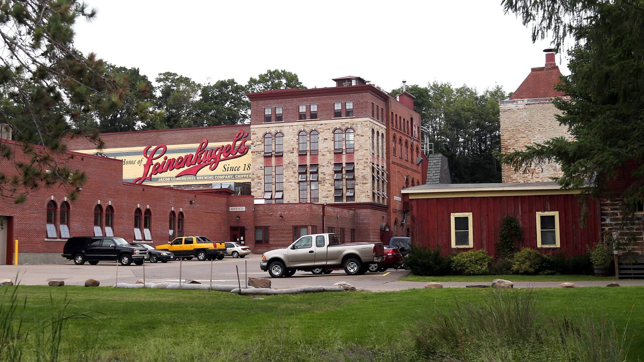 In this Tuesday, Sept. 9, 2014 photo is the Leinenkugel brewery in Chippewa Falls, Wis