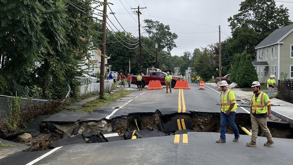 FEMA Denies State S Major Disaster Declaration Request   Leominster Flood Damage Ma 0912