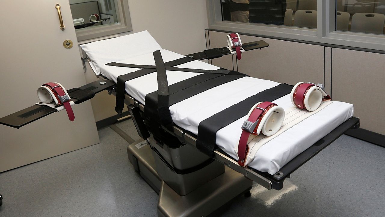An image of a room used for lethal injection. (AP)