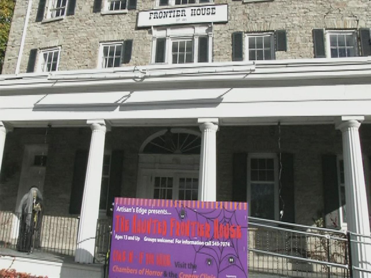 'Haunted' Lewiston Frontier House Finds New Use for Halloween
