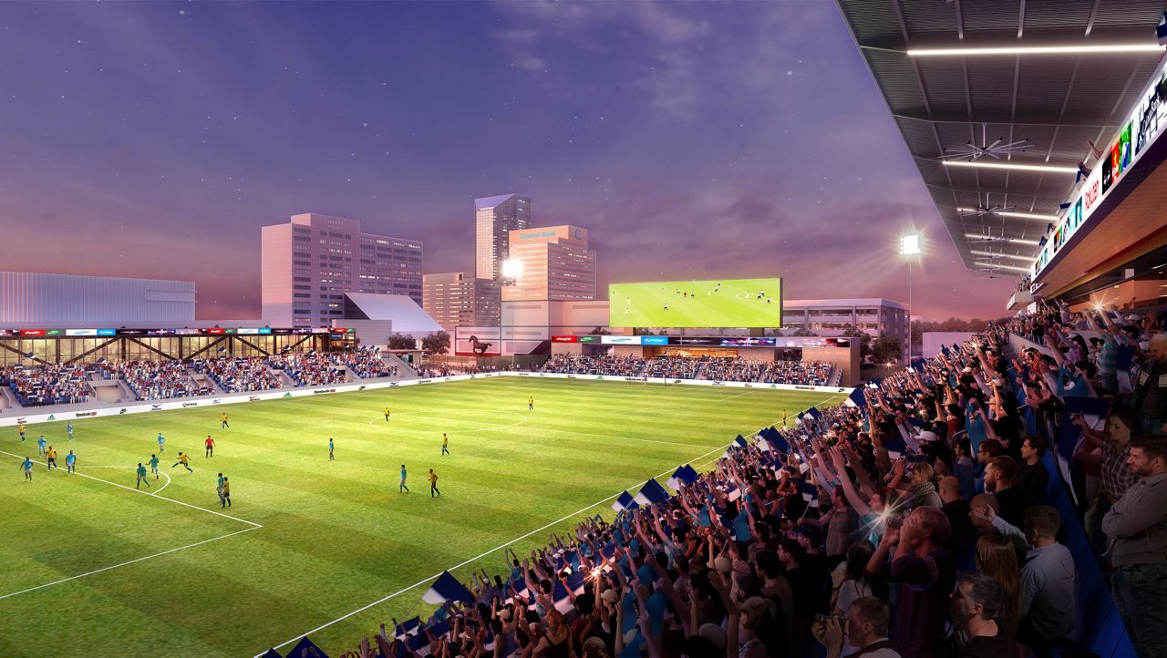 USL League One reveals proposed Lex pro soccer venue