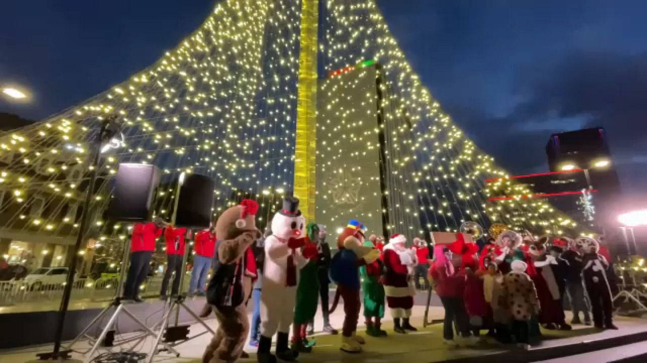 Annual lighting of the Liberty Pole held in Rochester