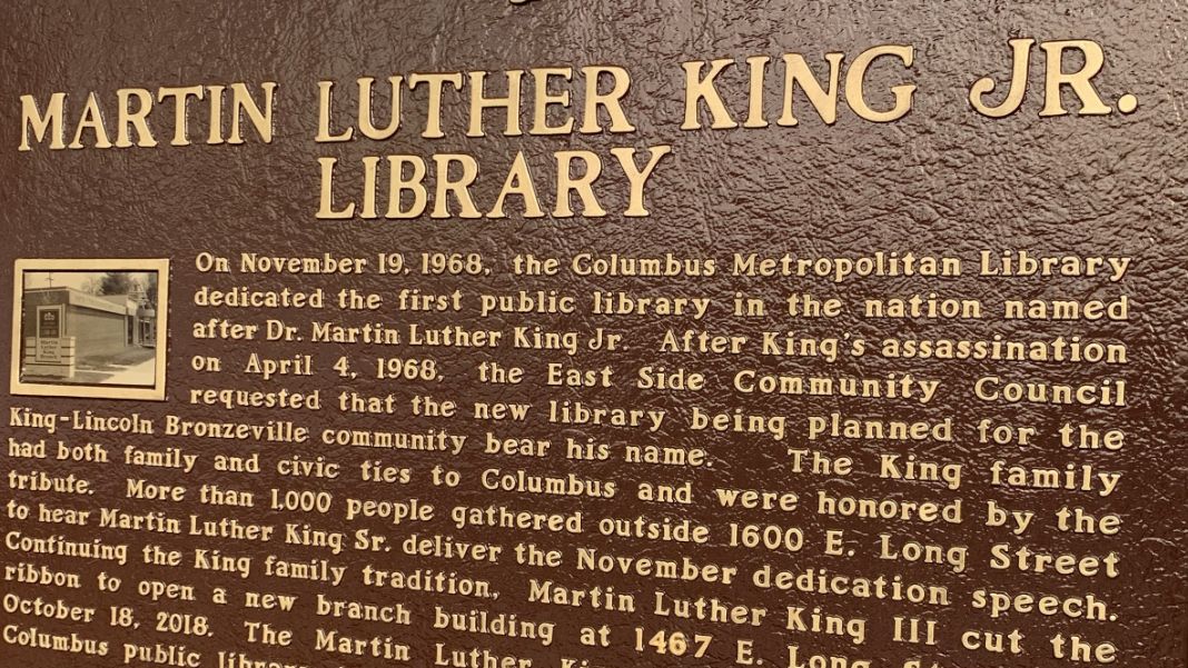 First public library named after MLK is in Columbus