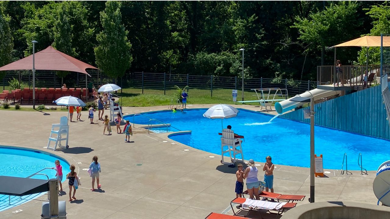 Lemay at Pavillion pool in St. Louis County (Spectrum News/Becky Willeke)