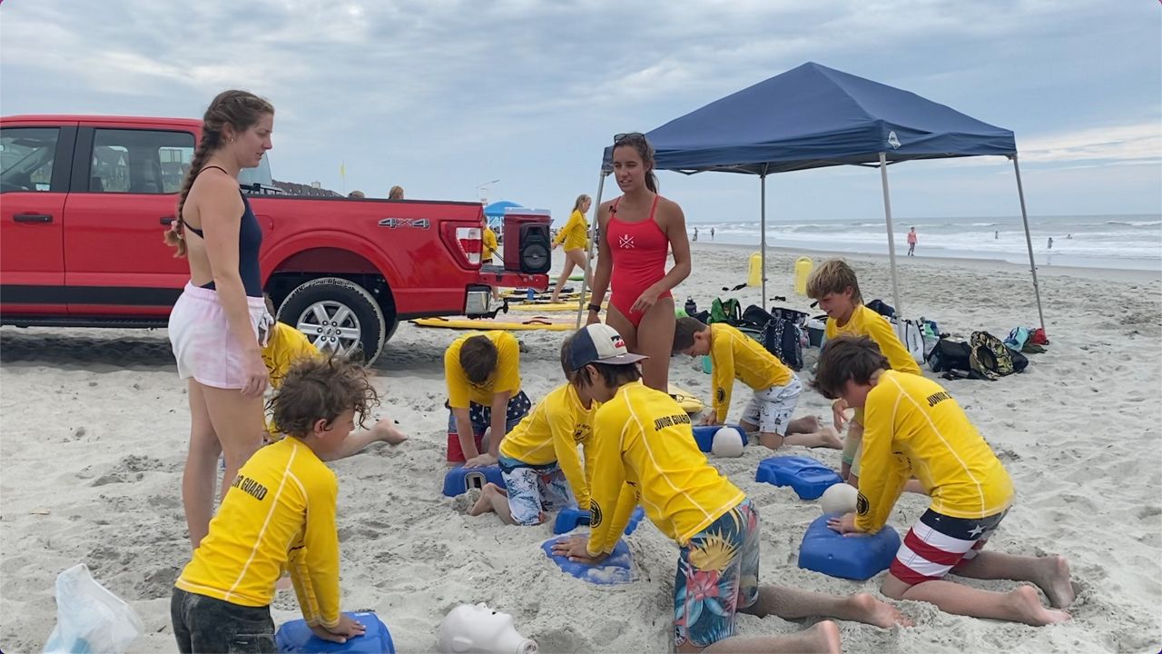 Junior lifeguard camp