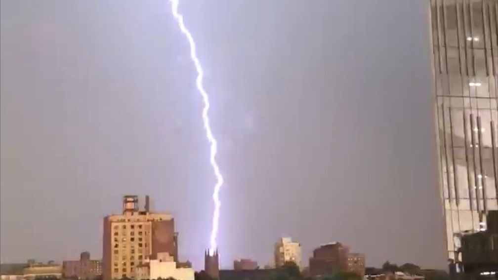 Here's what Tuesday's storms looked like across NYC