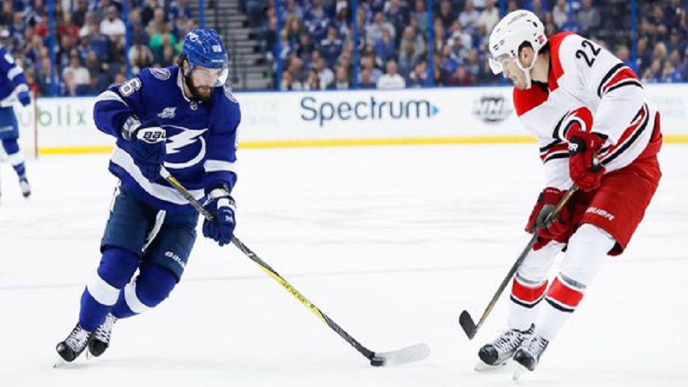 The Tampa Bay Lightning led the NHL in points last season. (Spectrum News File Image)