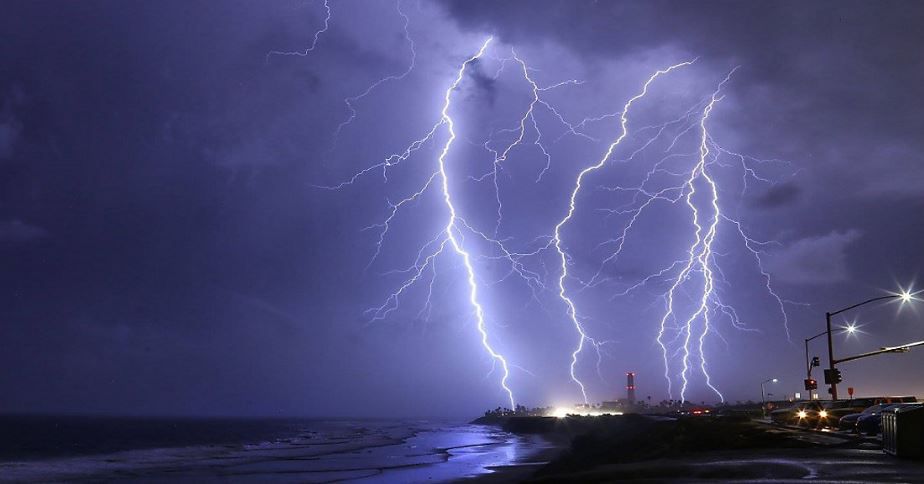 Lightning can travel as far as 12 miles from the parent thunderstorm