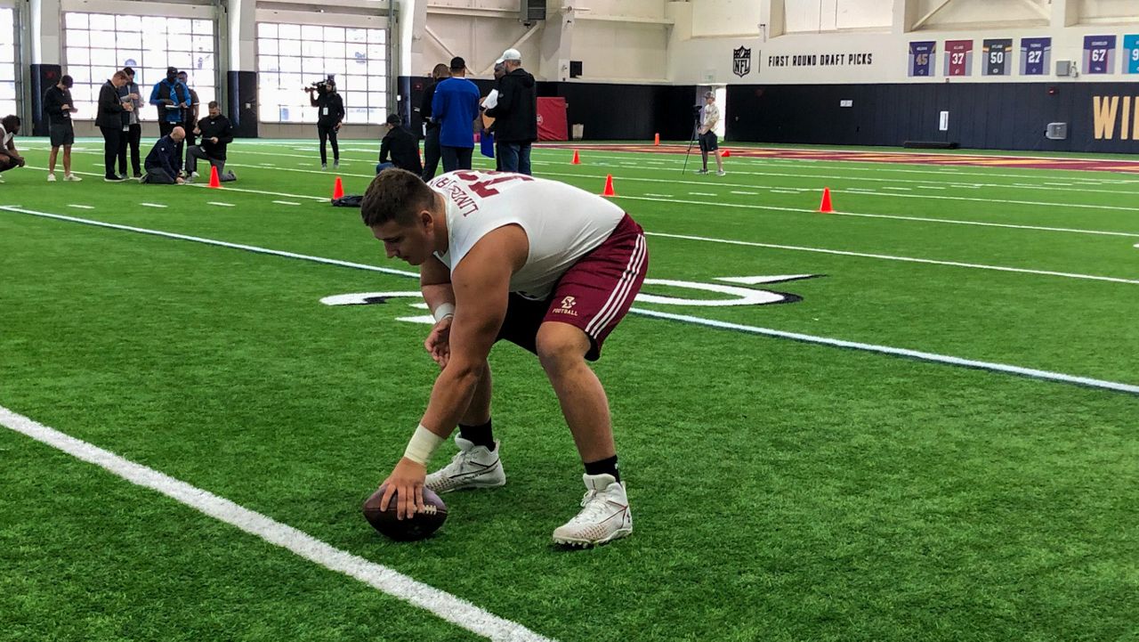 Alec Lindstrom, Boston College OL, Signs with the Dallas Cowboys