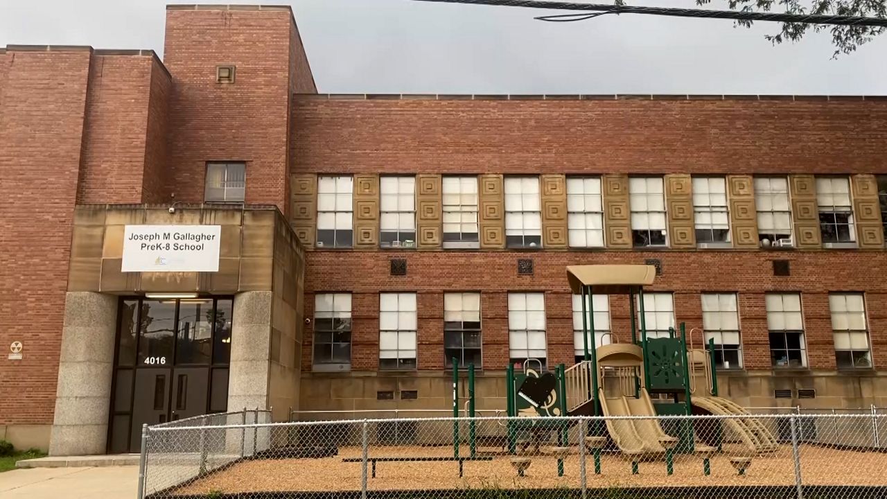 One of the CMSD schools in Cleveland (Katie Priefer)