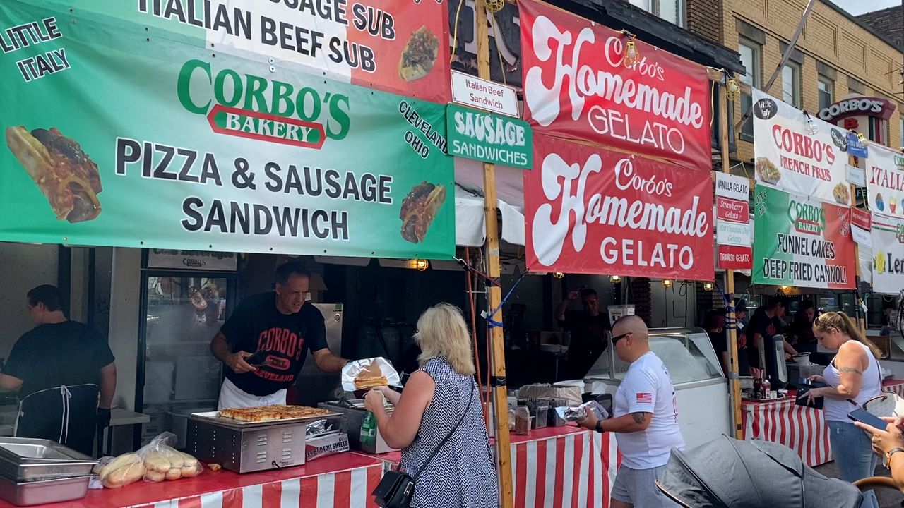 Little Italy's feast of the assumption