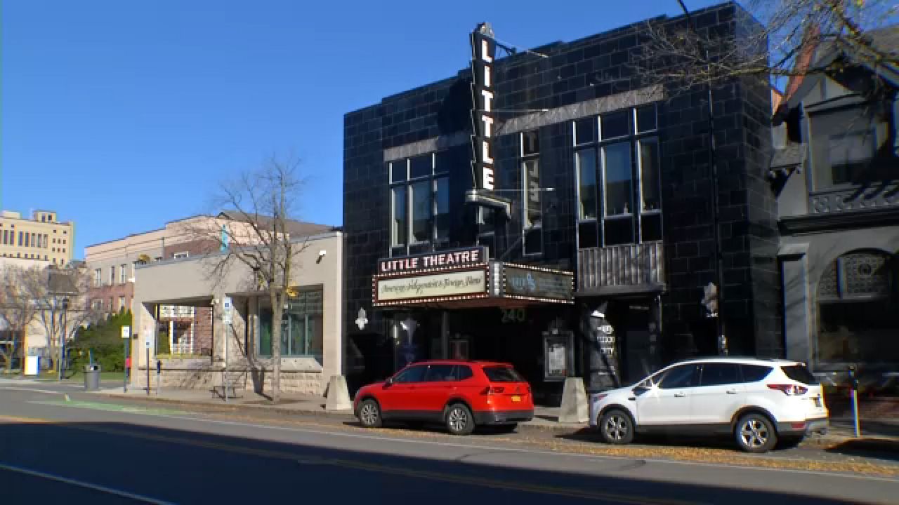 The front of the The Little Theatre in Rochester (Spectrum News 1)