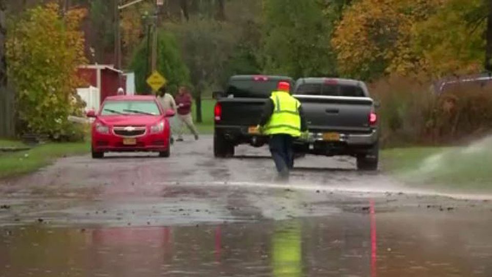 Livingston Manor cleaning up after storm