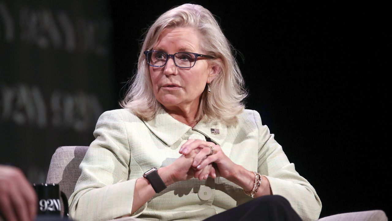 Former U.S. Rep. Liz Cheney (Photo by Andy Kropa/Invision/AP, File)