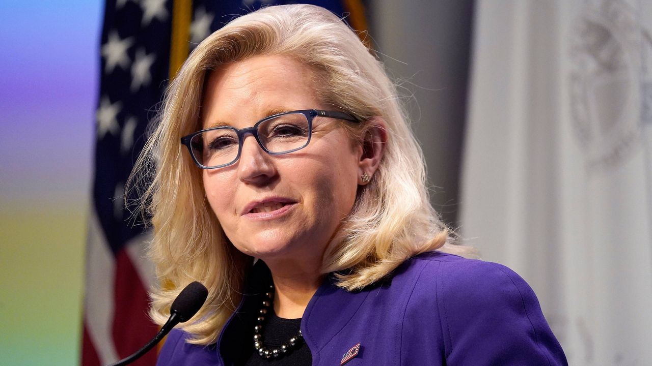 Rep. Liz Cheney, R-Wyo. (AP Photo/Mary Schwalm, File)