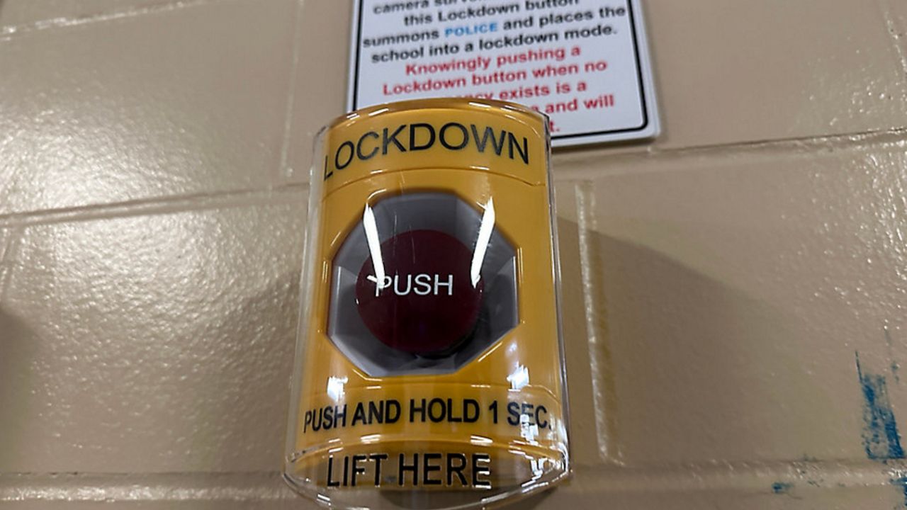 School district adds lockdown alarm buttons