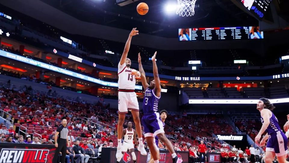 Louisville men's basketball soars over Young Harris 106-59 in first exhibition