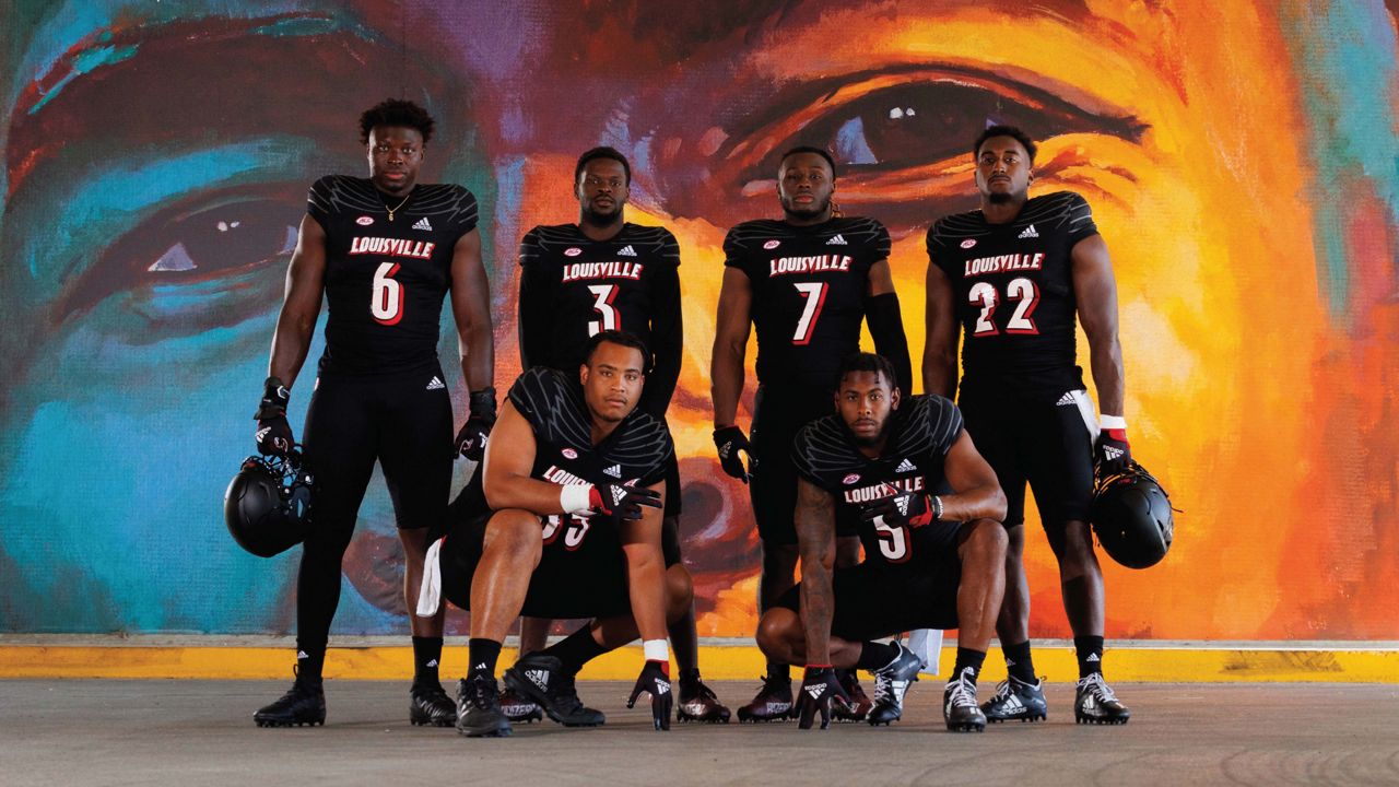 Louisville Football Home Jersey