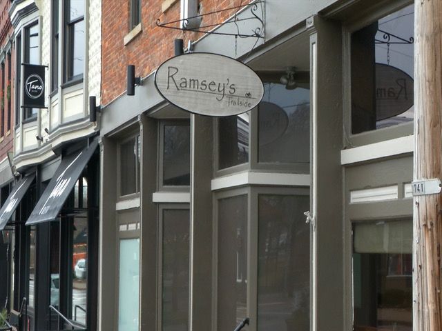 Ramsey's restaurant sign in Loveland, Ohio. 
