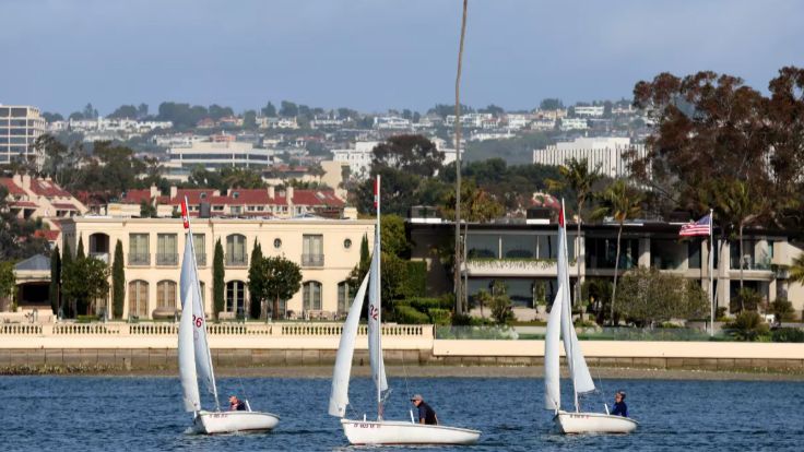Orange County is one of three SoCal counties where single earners with six-figure salaries could soon be considered “low income.” (Los Angeles Times/Allen J. Schaben)