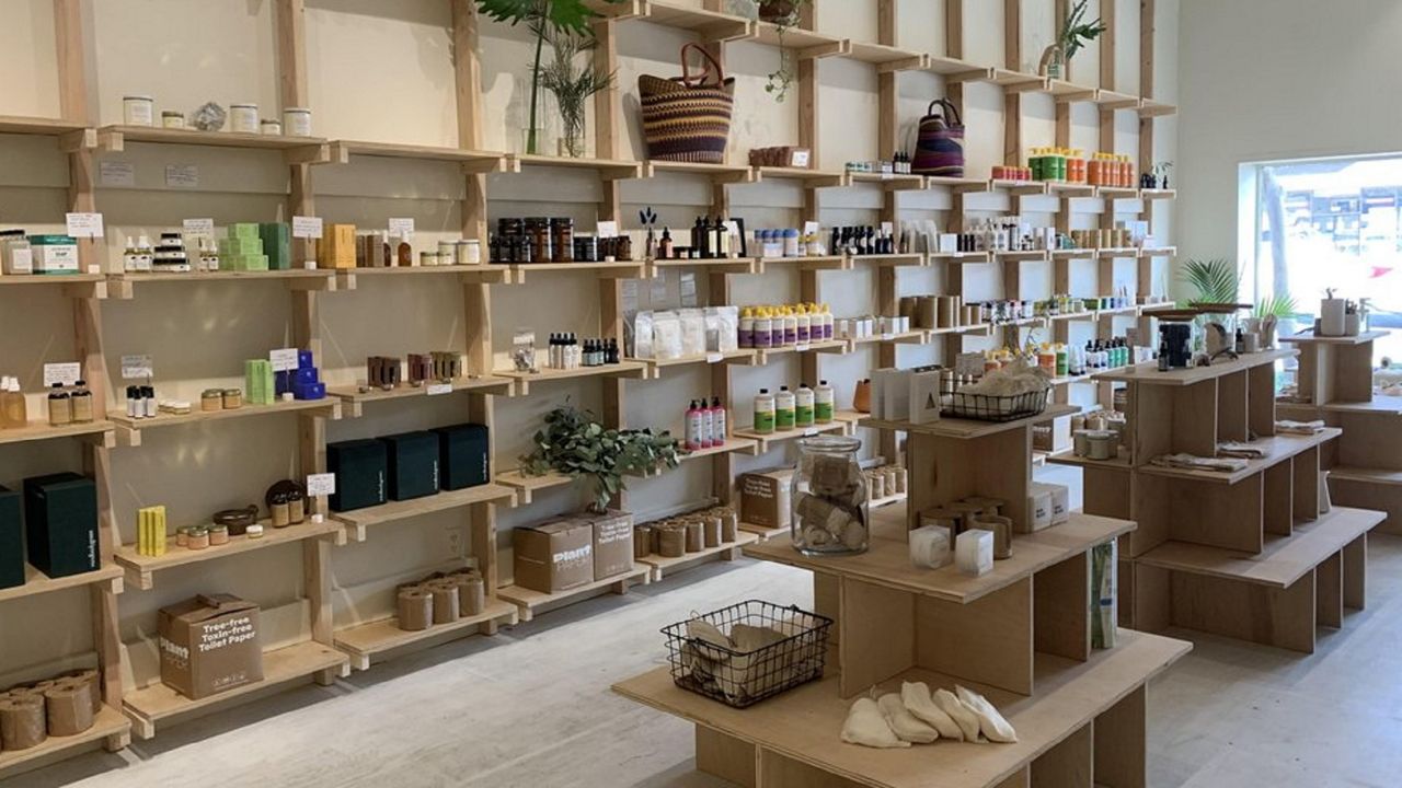 Luca in Highland Park is designed to be a sustainable alternative to a commercial drug store because of the store’s emphasis on plant-based, natural ingredients.