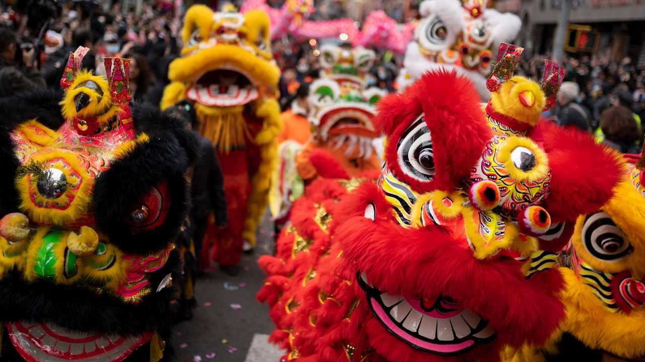 Colourful celebrations mark the Lunar New Year across the world