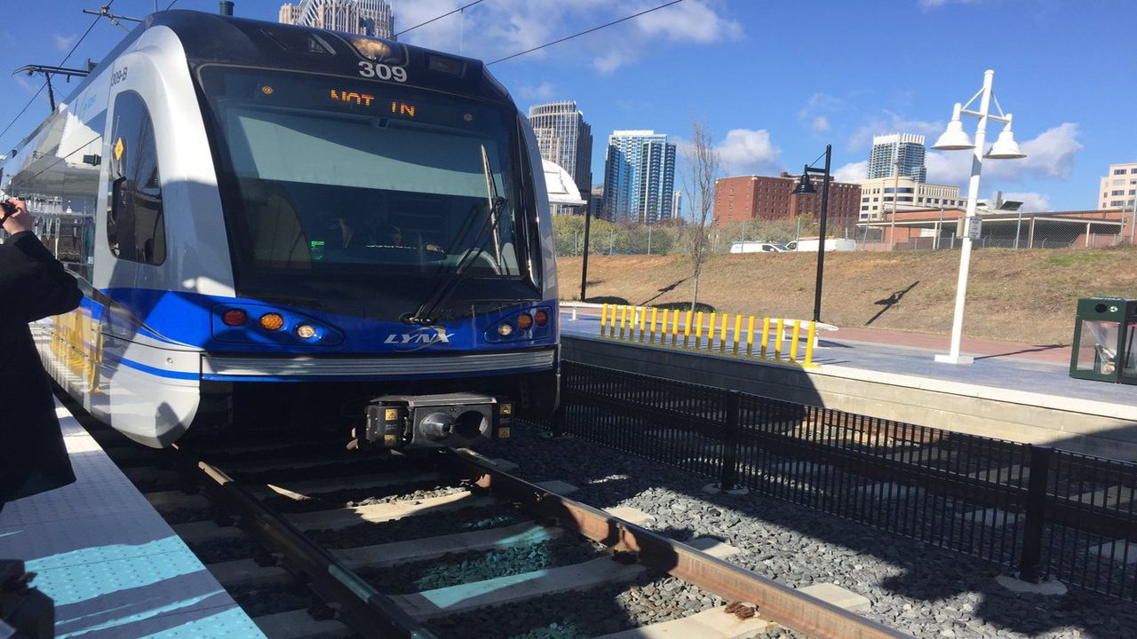 Police say two people were hit and killed by a CATS Lynx train early Tuesday while conducting a memorial for Baltazar Tiquiram Us, who was killed in the same spot in Charlotte, North Carolina. 