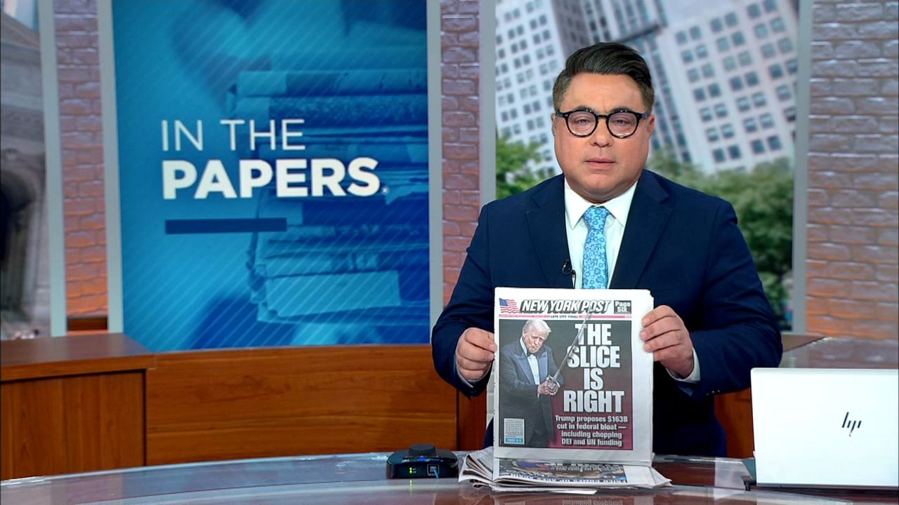Rocco Vertuccio takes a look at what's in the papers on this Saturday, May 3, 2025. (Spectrum News NY1)