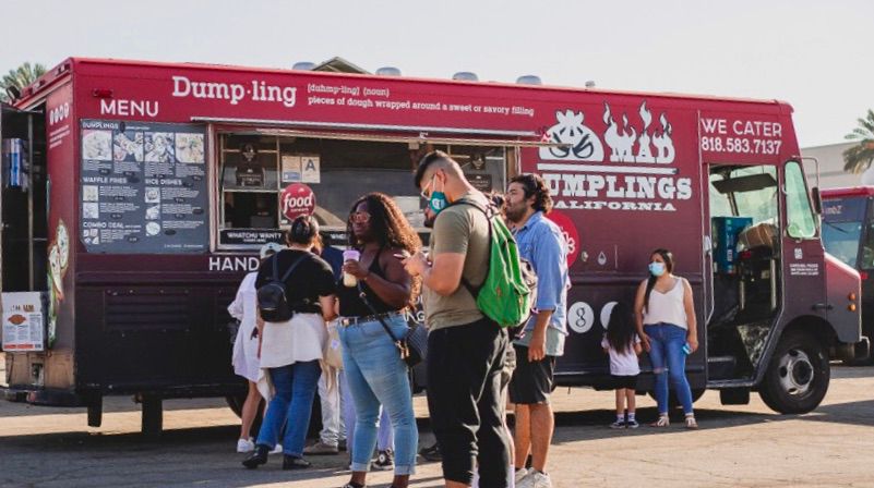 Mad Dumplings was started in 2016 by friends Fen Yi Chen and Edwin Lee (Photo courtesy of Mad Dumplings)	