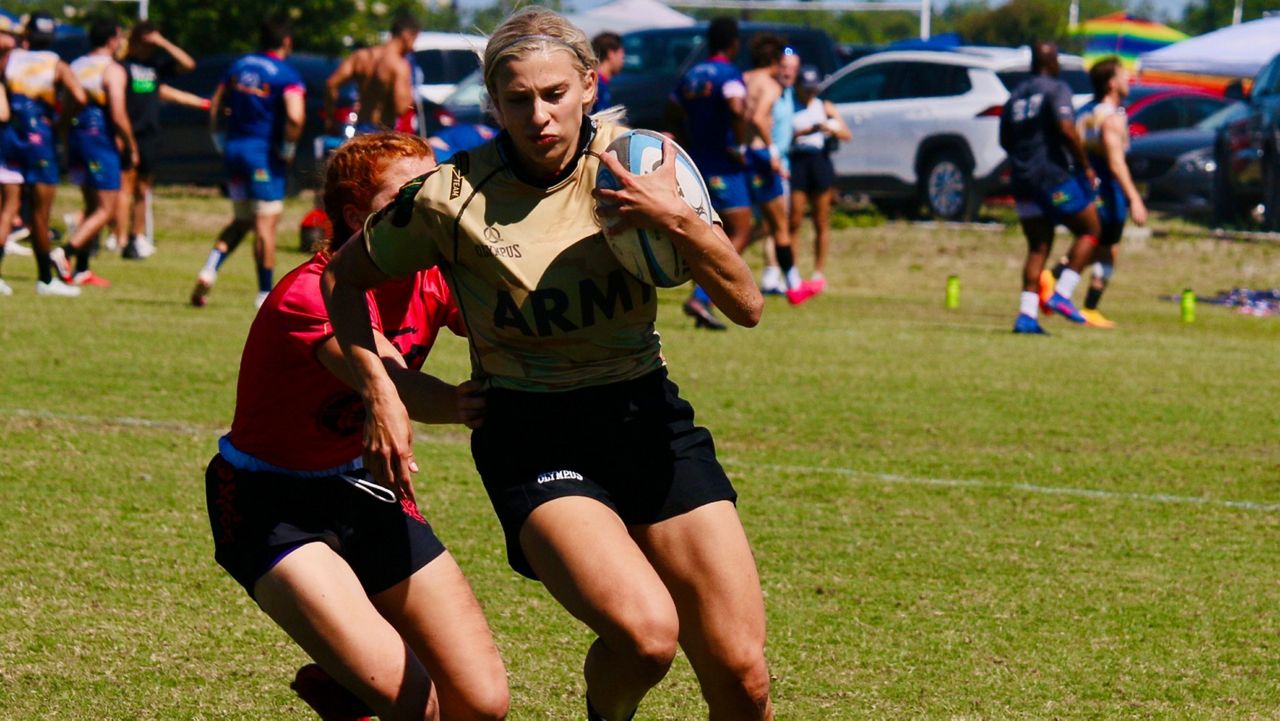 Madison Hovren plays rugby for Army. (Courtesy: Madison Hovren)