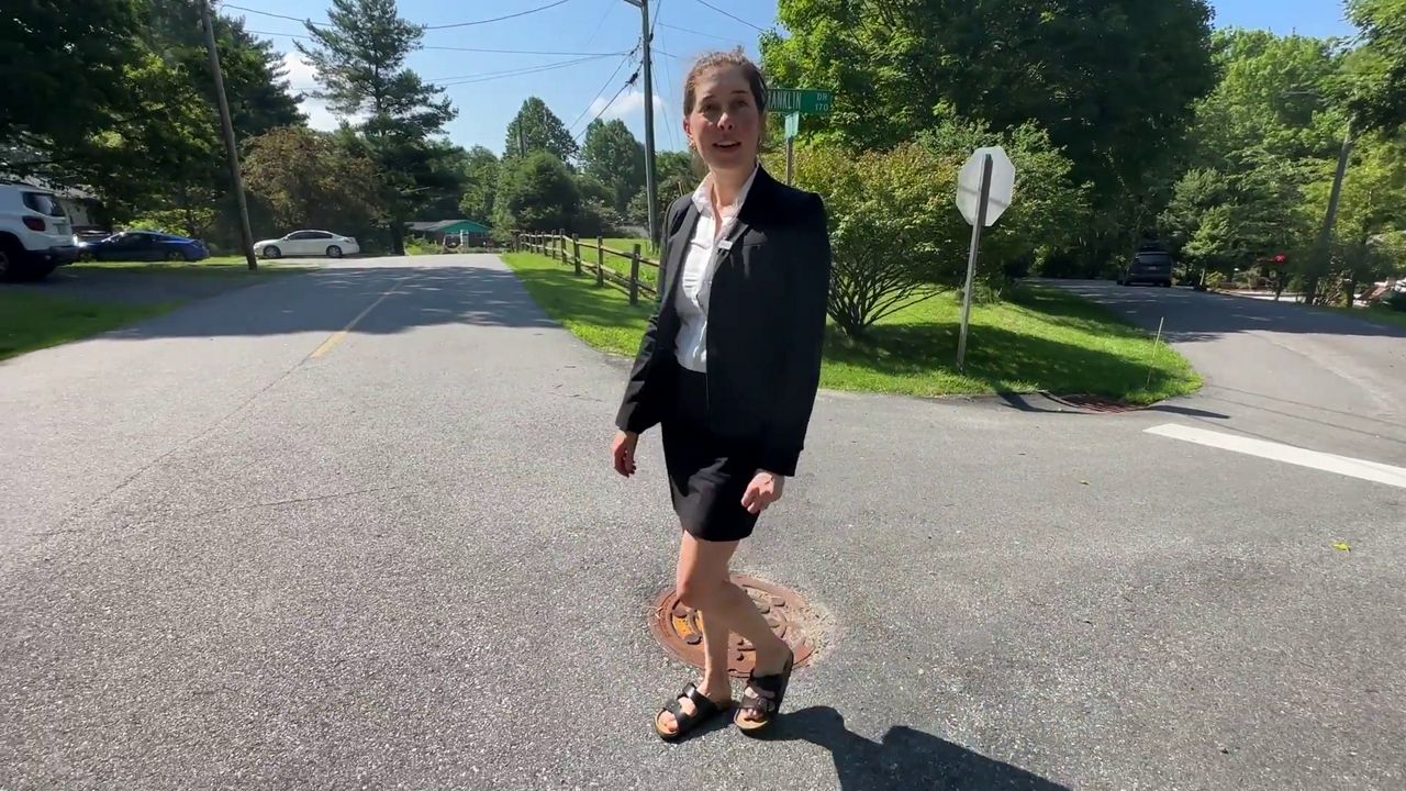 Maggie Sugg is an associate professor at Appalachian State University. (Spectrum News 1/Rose Eiklor)