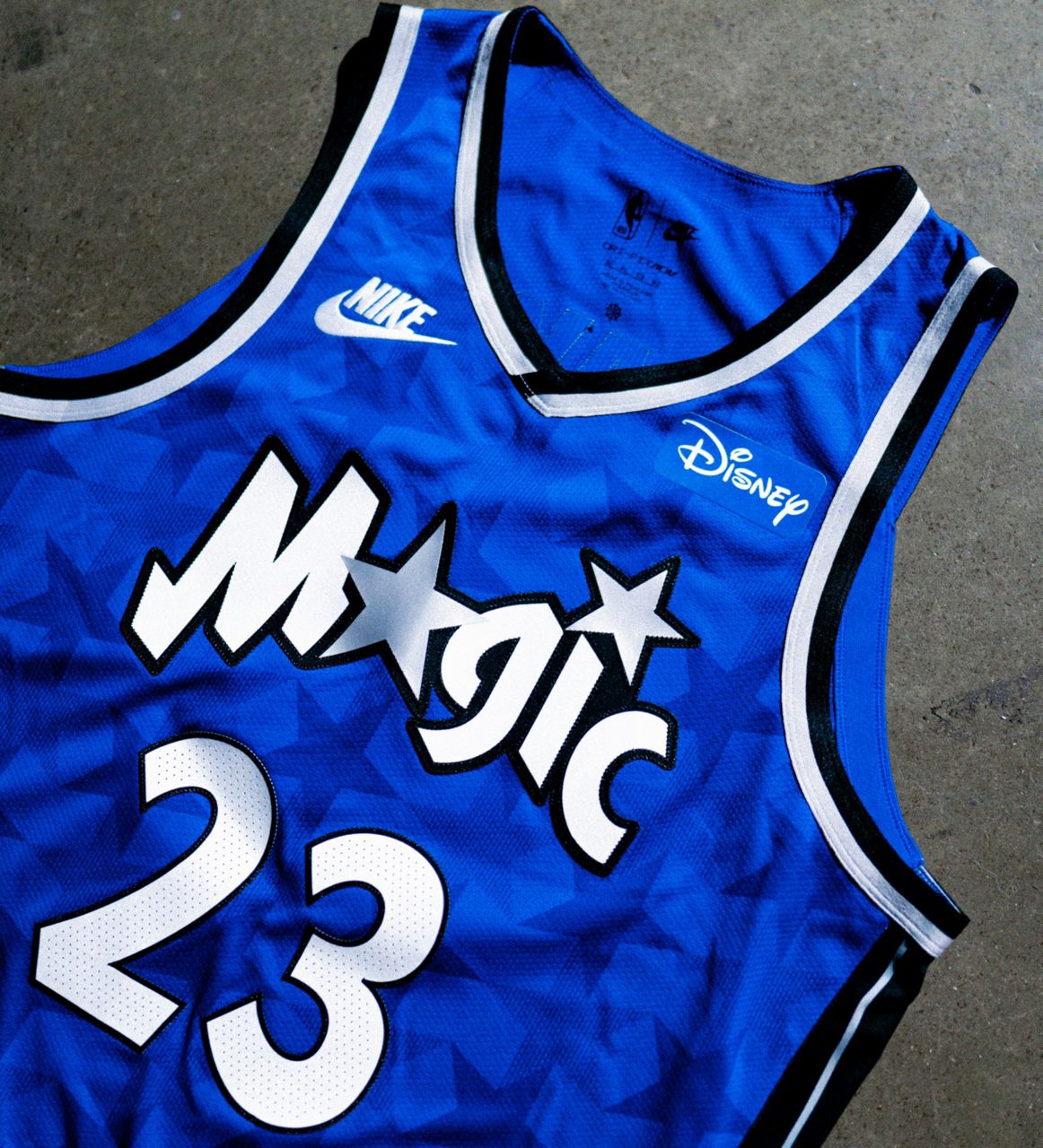 Magic reveal jersey, court design to mark 35th anniversary