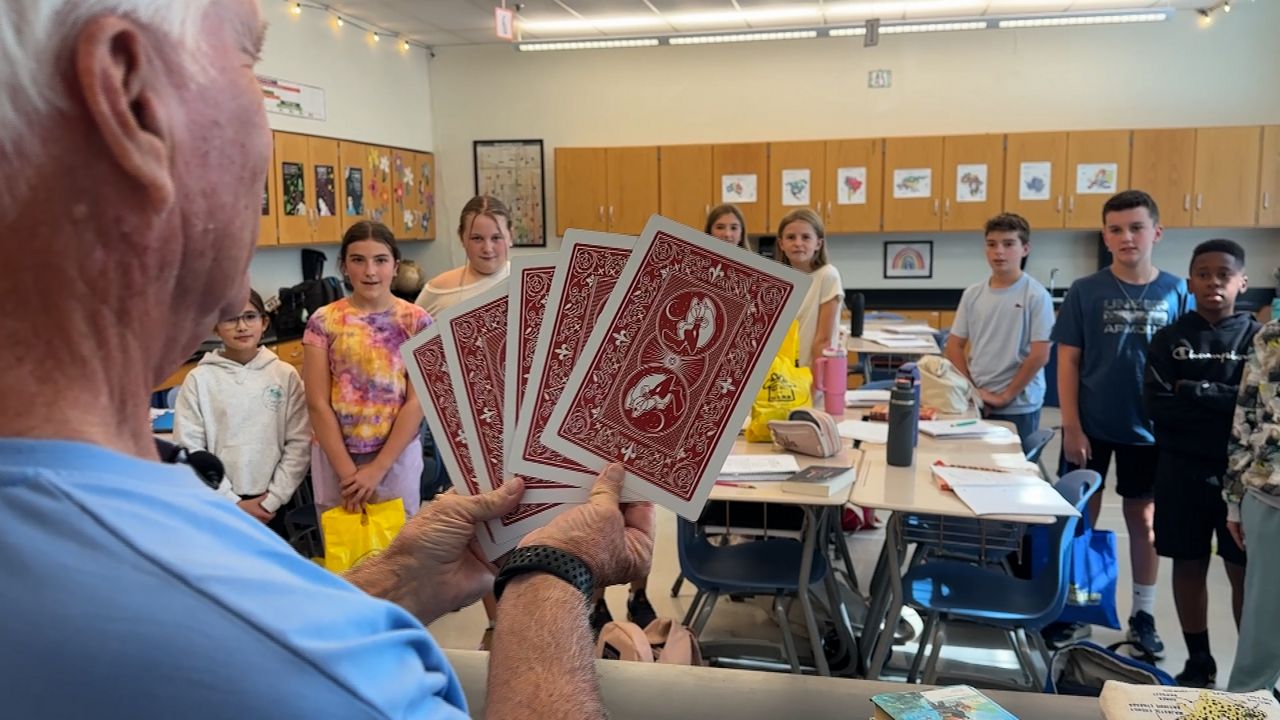 Magic tricks helping students connect with learning
