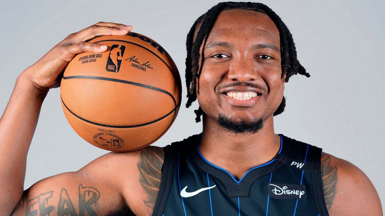 Orlando Magic center Wendell Carter Jr. and the team have agreed on a contract extension. (AP Photo/John Raoux)