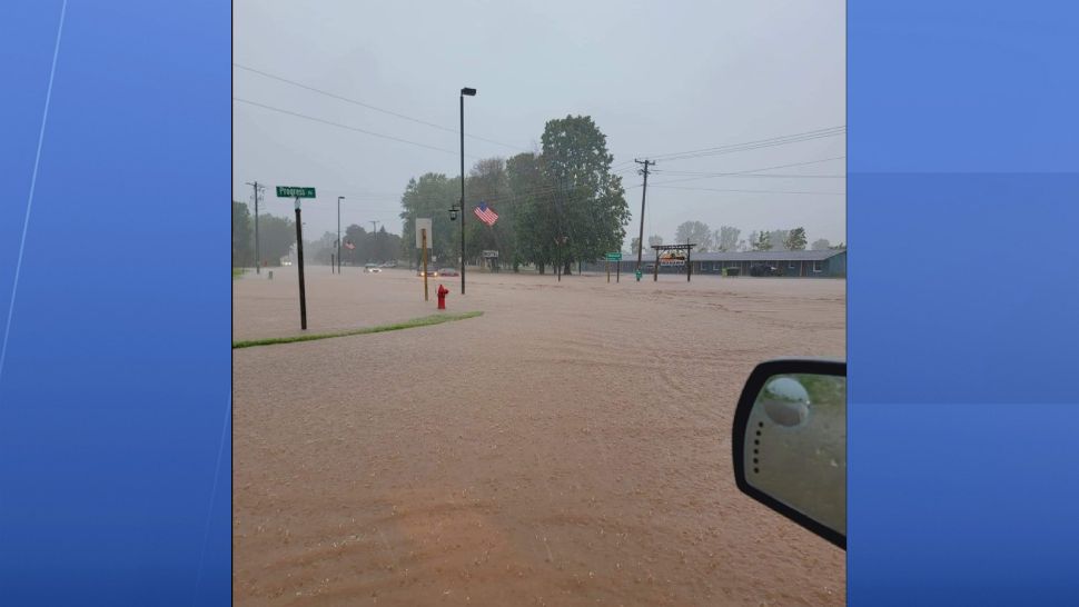 Flash flooding in Manawa causes evacuations