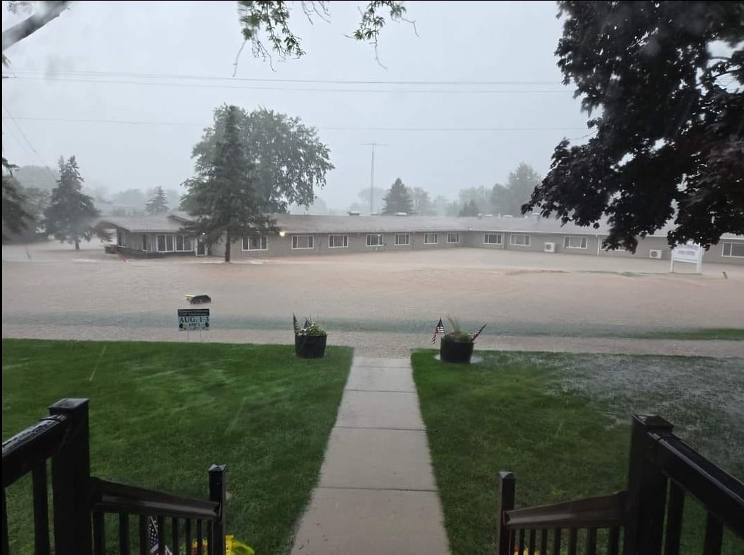 Flash flooding in Manawa causes evacuations