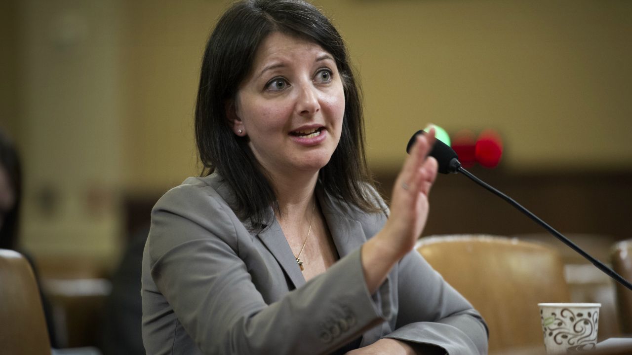 Dr. Mandy Cohen, secretary of the state Department of Health and News  Photo - Getty Images