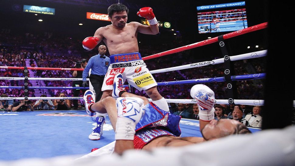 manny pacquiao knocked out