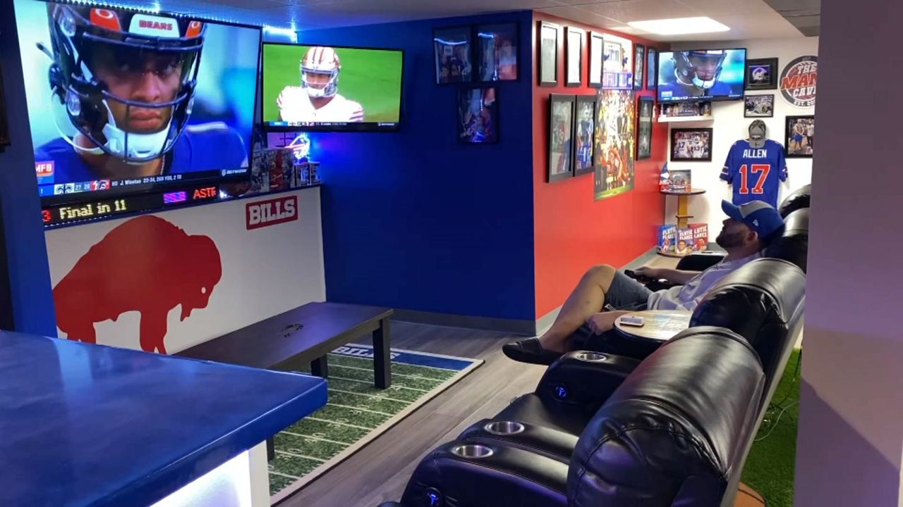 Bills Superfan Creates Incredible Man Cave   Manzare 1 09192022