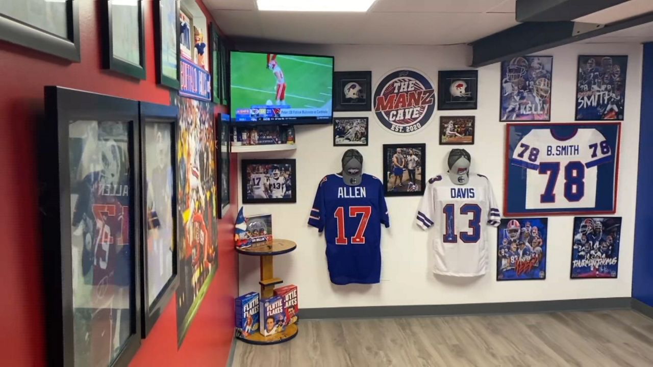 Buffalo Bills Man Cave Ready for Playoff Run — Man Cave Resource