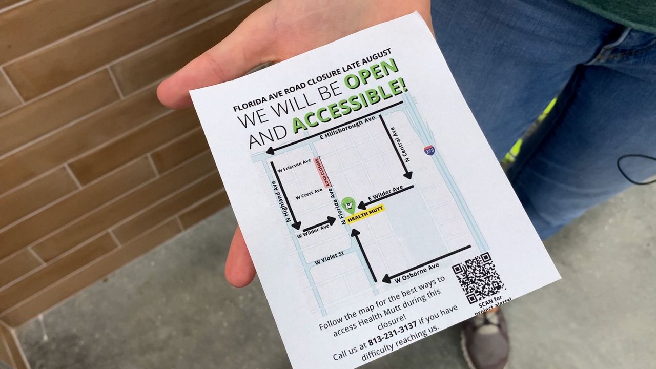 Tampa businesses concerned about Florida Avenue closure - Vimarsana News