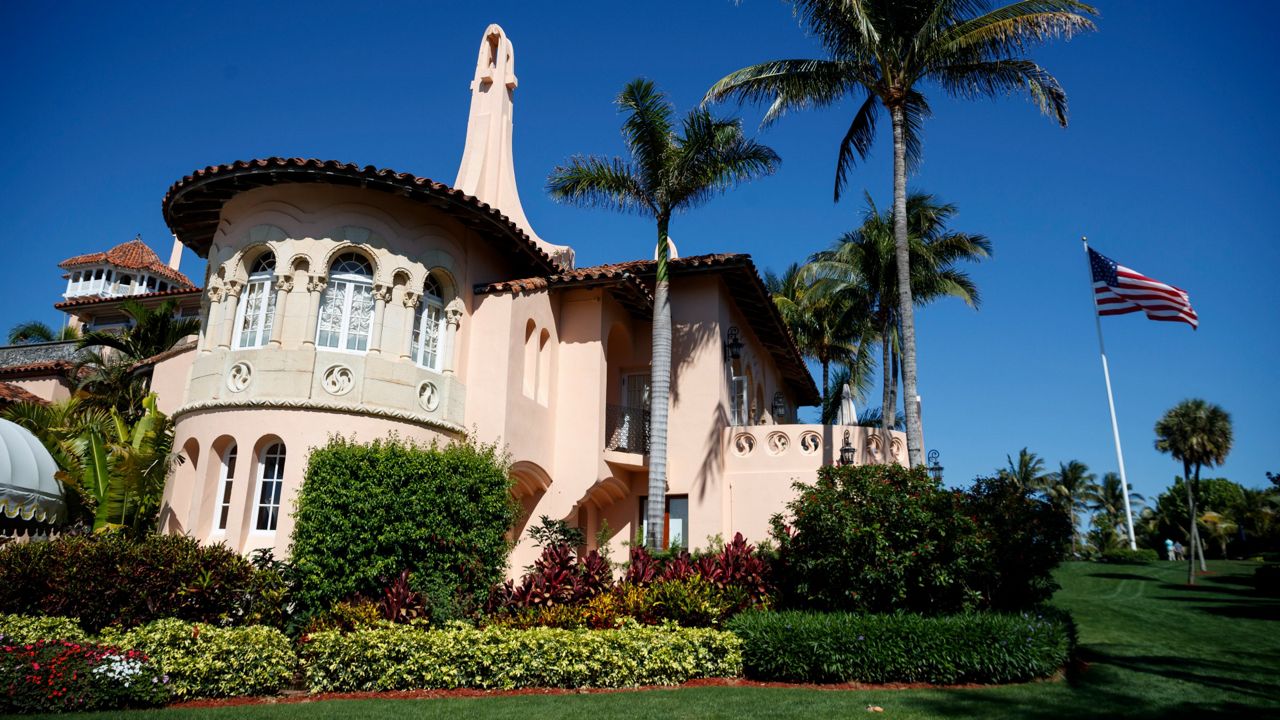 A view of President Donald Trump's Mar-A Lago estate is seen March 22, 2019, in Palm Beach, Fla. (AP Photo/Carolyn Kaster, File)