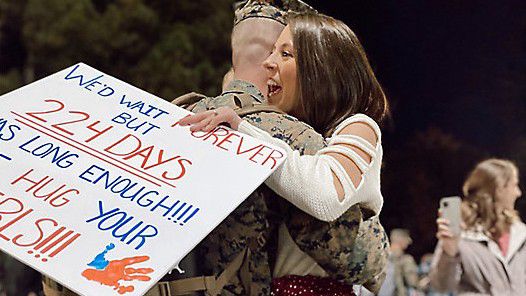 Waiting for Marines to Come Home