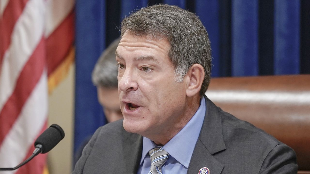 House Committee Homeland Security Chairman Rep. Mark Green, R-Tenn., talks during a committee hearing on Capitol Hill, Wednesday, Jan. 10, 2024, in Washington. (AP Photo/Mariam Zuhaib)