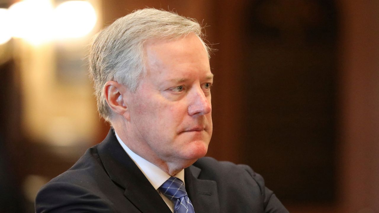 The Jan. 6 committee said Mark Meadows, along with former President Donald Trump and others, should be prosecuted by the Justice Department for their role in the Jan. 6 attack on the Capitol. (AP)