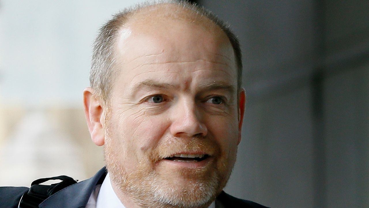 Mark Thompson arrives at Portcullis House in London on Monday, Sept. 9, 2013.