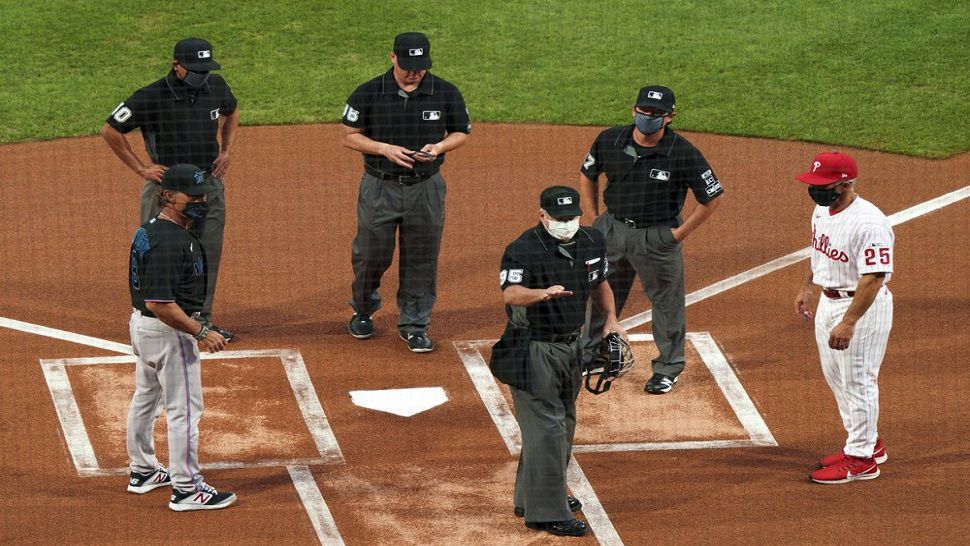 Marlins games postponed through Sunday after a coronavirus outbreak within  the team