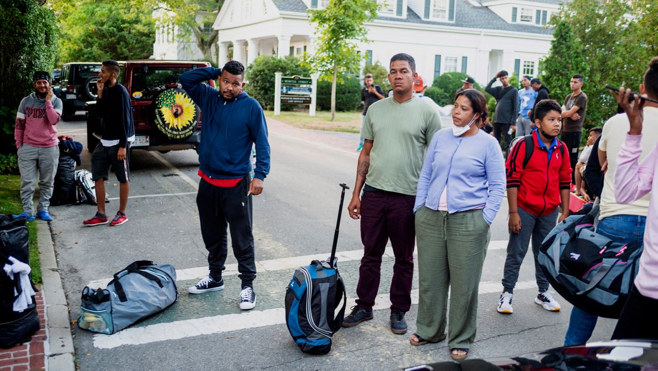 Huerta allegedly recruited many of the 48 Venezuelan migrants outside a city-operated shelter in downtown San Antonio and moved them at a La Quinta Inn, before they were flown to the upscale Massachusetts island at the expense of Florida taxpayers. (AP Images)