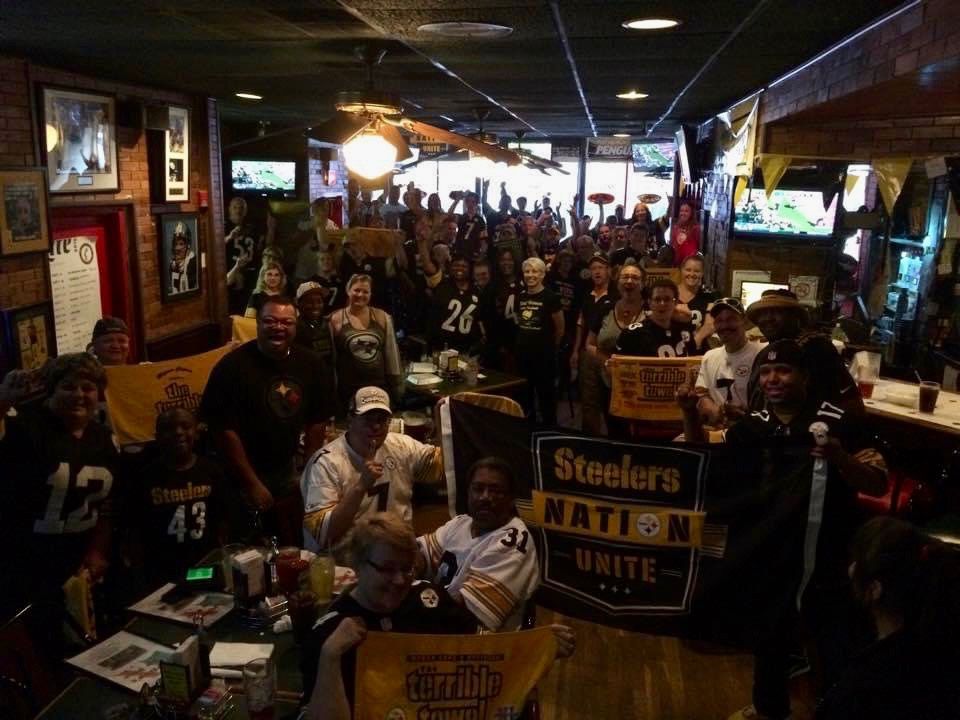 Inside Martino's on Vine during a Pittsburgh Steelers game. (Provided)