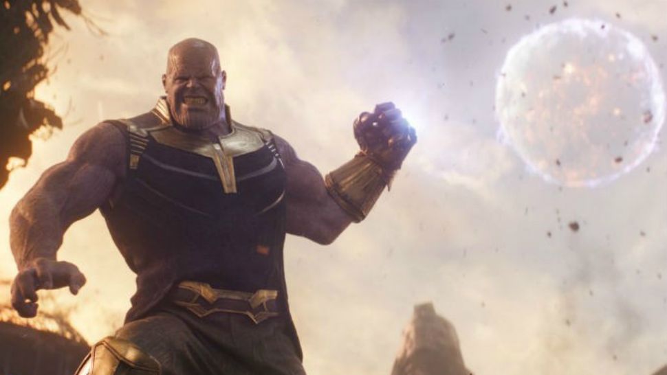 Thanos packs a punch in the new "Avengers: Infinity War" trailer. (Disney)